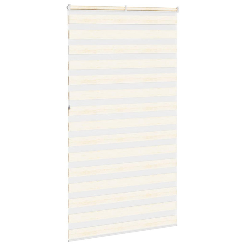 George Oliver Zebra Blind Polyester, Marble Beige, 130cmW x 230cmL