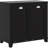 Dual Tilt Out Laundry Hamper Cabinet, Bathroom. 2 For Washroom Storage, Black Floor Cabinet. Spacious Towel Accommodation. Separate Storage & Dark Items. Made, Water-. Toppling Feature.