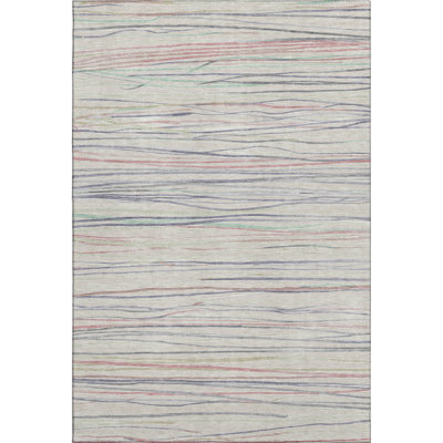 Premium Machine Washable Harjo AMF1603 Stripes Rug