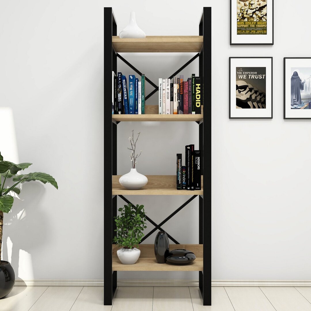 Offenes-Bücherregal Duwayne 150 x 54 cm