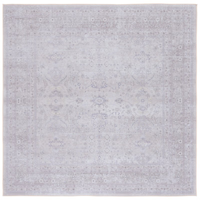 Ally Oriental Purple/Beige Area Rug