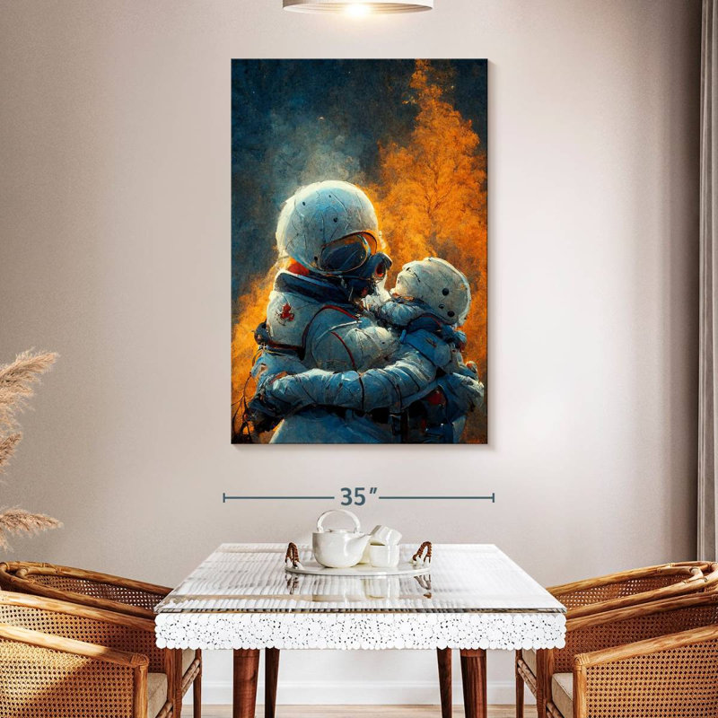 Oberle True Love Means Never Abandoning Someone, 51" H x 34" W