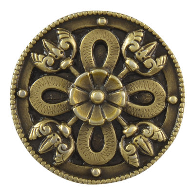 Jewel 1.375" Diameter Mushroom Knob