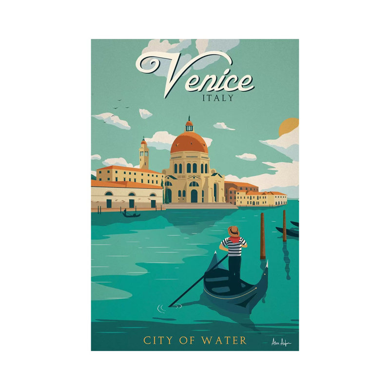 Venice - Wrapped Canvas Print, 30.48cm H x 20.32cm W x 1.91cm D