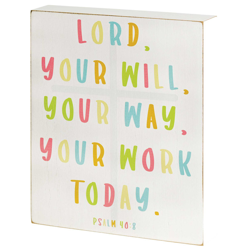 Grenda Religious & Spiritual Box Signs & Plaques