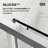VIGO Paloma 56"–60" W x 74" H Semi-Frameless Double Sliding Shower Door in Chrome with Clear Tempered Glass-124638804