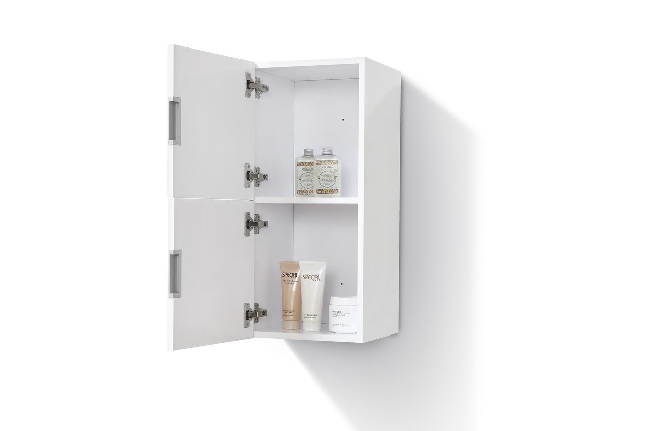 Royetta Linen Cabinet, Gloss White