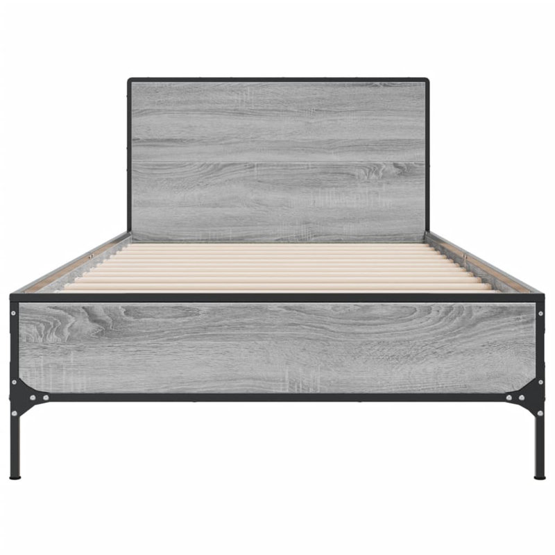 Paza Bed, Grey Sonoma, Small Single (2'6)
