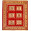 Seoin Oriental Area Rug in Red