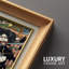 «Samurai Warrior in bataille», art traditionnel japonais, impression sur toile encadrée-123634351-123634354