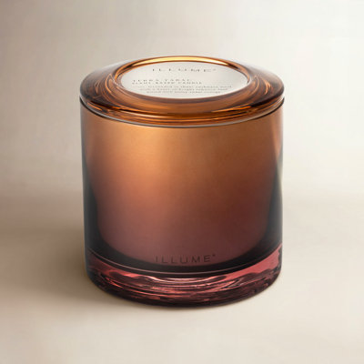 ILLUME Beautifully Done Essentials Terra Tabac Statement Glass Scented Candle
