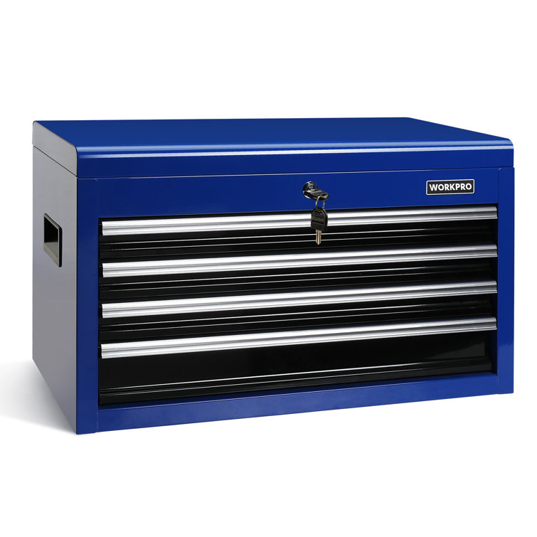 8 Drawer Hard Wood Tool Box Chest Cabinet Storage Locking Mechanic