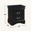 Table de chevet 2 tiroirs en pin massif-797671923