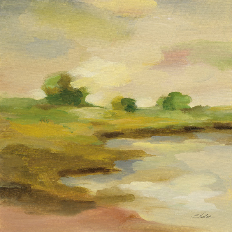 Chartreuse Fields II, H 20 po x l 20 po x P 1,25 po