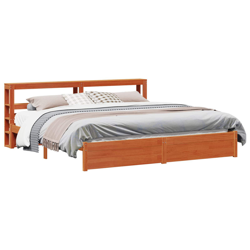 Solid Wood Bed, Super King (6')