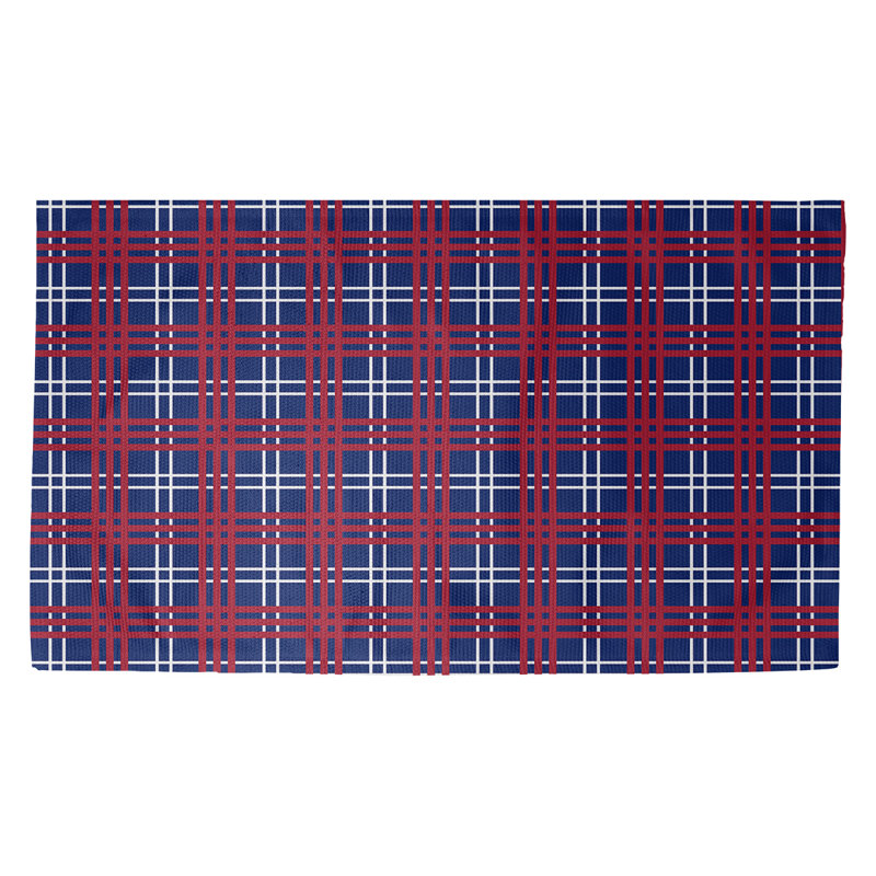Plaid Indoor Rug, Rectangle 2' x 3'