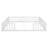 Double Twin Floor Bed With Fence, Guardrails-469027028