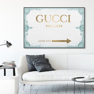 " Milan Sign Aqua "