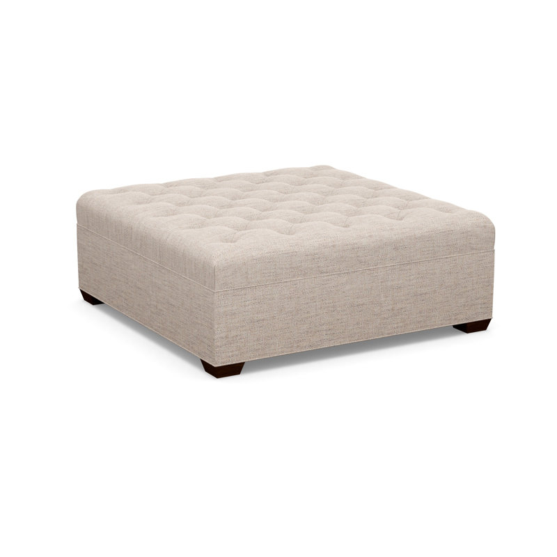 Square Ottoman, Walnut, 3906-74