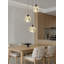 Luminaire suspendu moderne à 3 lumières avec DEL à intensité variable et télécommande pour îlot de cuisine, salle à manger ou bar-1840361420