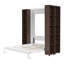 Lit escamotable mural Murphy avec portes de rangement-929512392