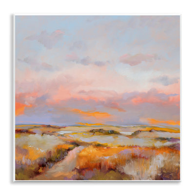 "Bright Sun" Blanched Meadow, art mural par Odile