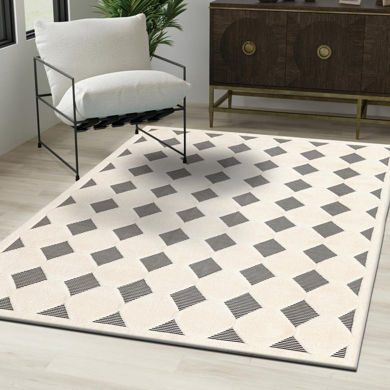 Tapis Corrhe Studio® Diamonds Raheesa, Rectangle 5 pi 3 po x 8 pi