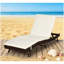 Chaise longue de patio, chaise de piscine