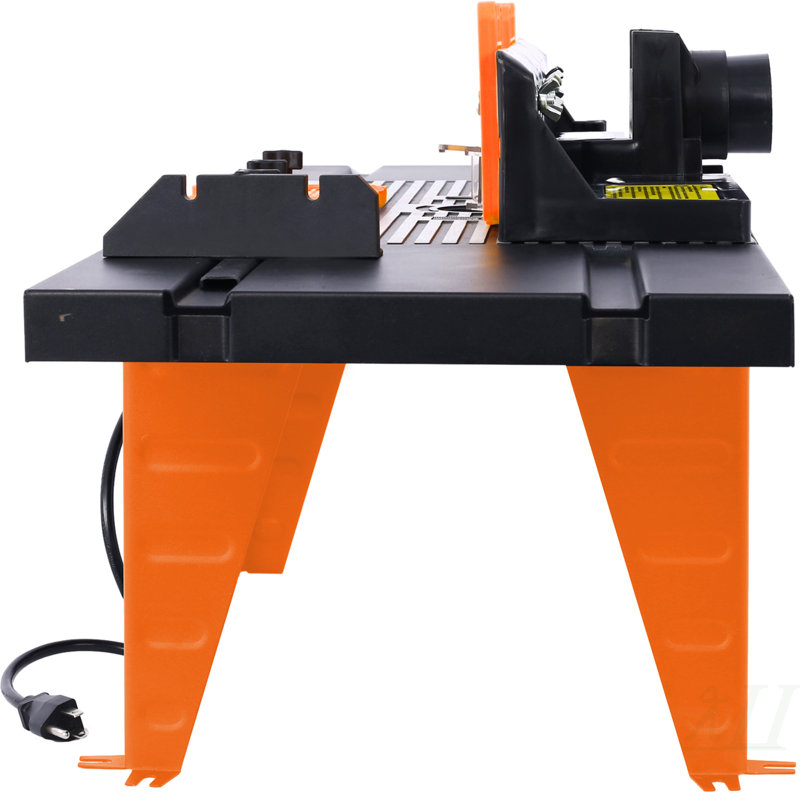 Outil de travail électrique en bois pour table à toupie électrique, noir, orange