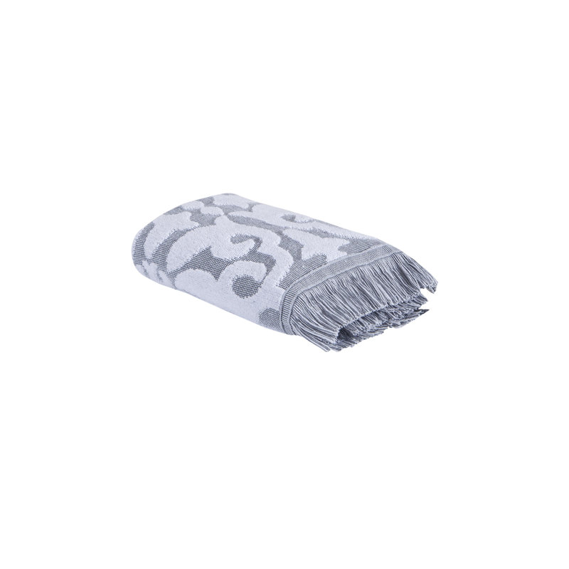 Salinas Turkish Cotton Hand Towel, Gray