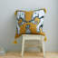 Tembo Elephant Tassel Scatter Cushion with Filling-66221781