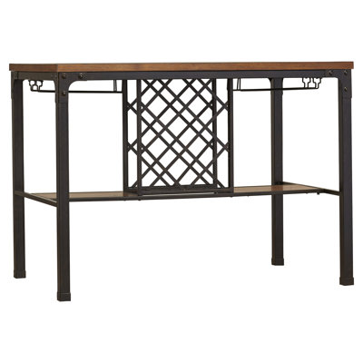 Keamber Metal Base Dining Table
