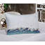 Ambesonne Japanese Wave Fitted Sheet & Pillow Sham Grey Blue Cream-106786406