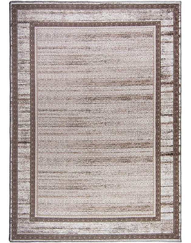Rectangle Burel Machine Tufted Area Rug, Runner 1'11" x 7'