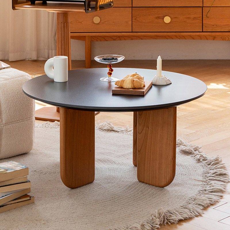 Table basse en bois de cerisier