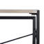 Bureau d'ordinateur pliable en bois avec cadre en métal H 28,3 po x l 40,9 po-509330007-509330006