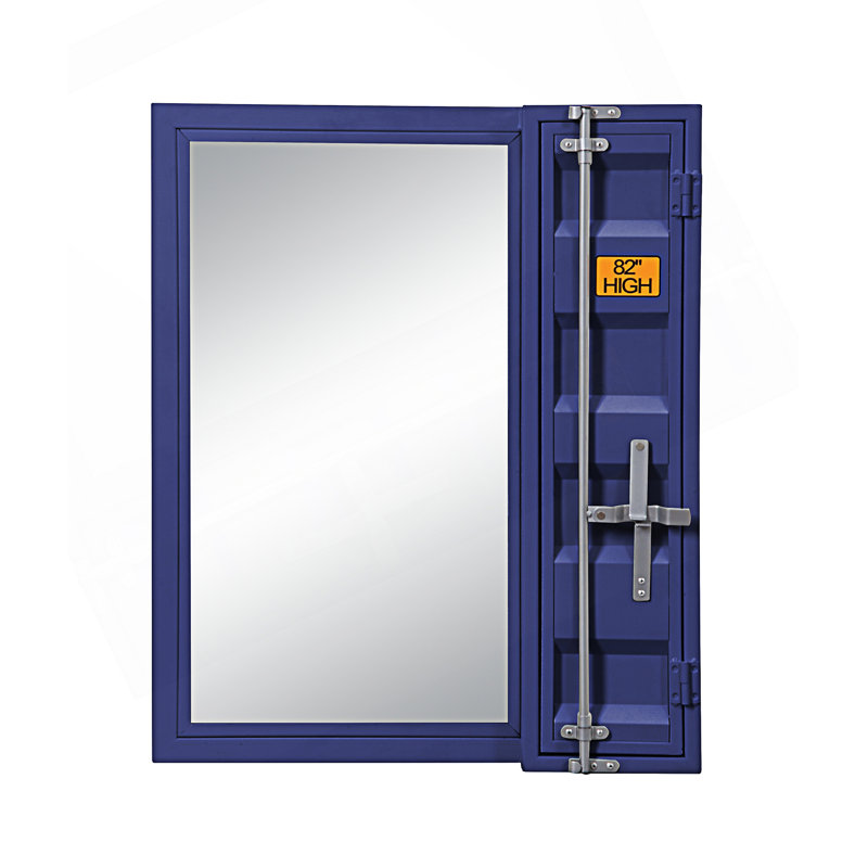 Miroir de salle de bain Cargo, Bleu