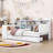Assante Daybed with Integrated Desk and Built-in Storage Drawers-657524862-657524856