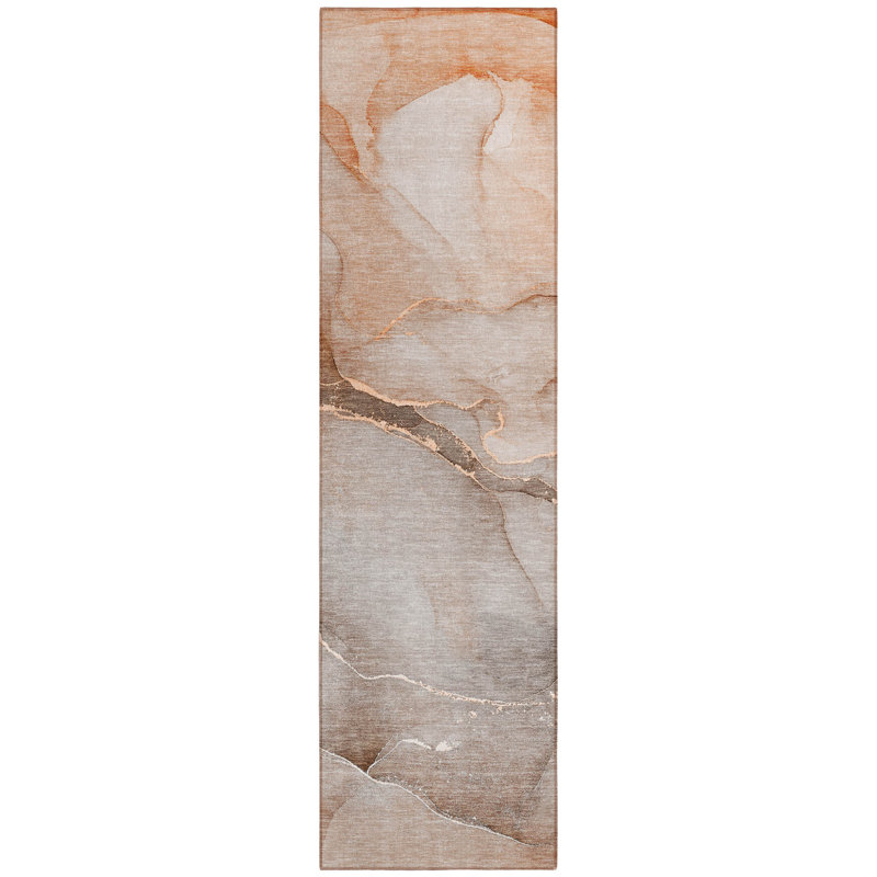 Tapis de couloir d'extérieur 8 po Taupe