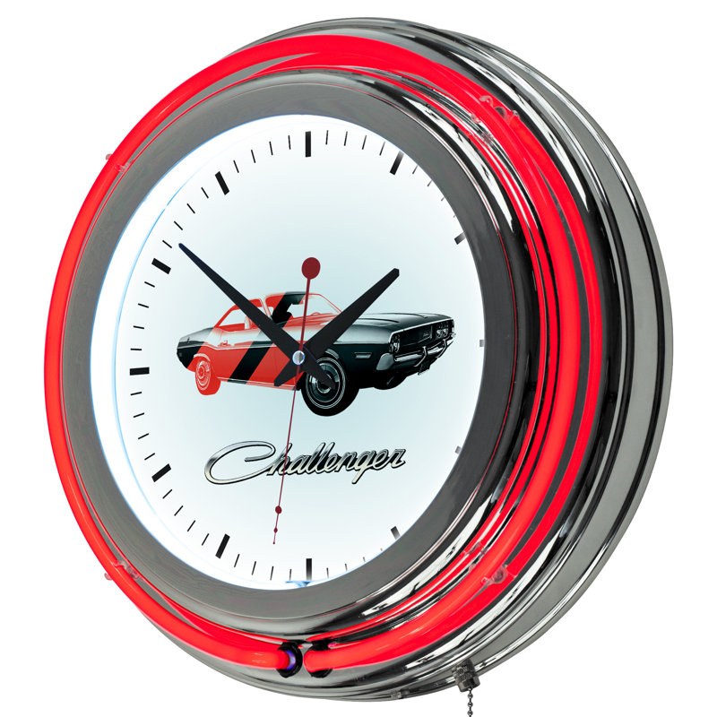 Glass Wall Clock