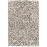 Eleanor Wool Area Rug in White/Gray