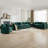 Schmucker 42'' W Oversized Accent Chair, Deep Seat Chenille Cloud Sofa Chair With Ottoman-1099228749