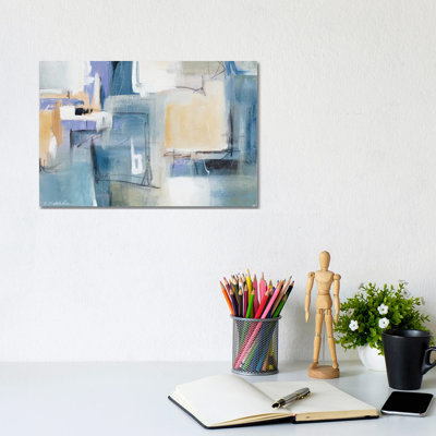 " Blue Memory " by Ulyana Stebelska Painting Print