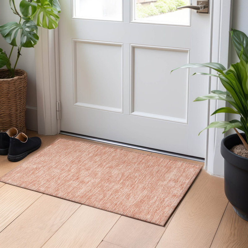 Machine Washable Indoor/Outdoor Chayden ACN1057 Rug, Rectangle 1'8" x 2'6"