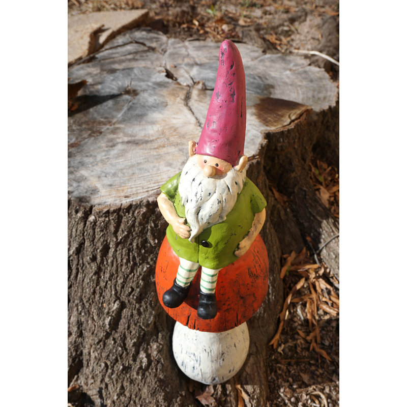 Statue gnome champignon
