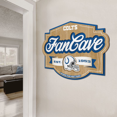 NFL Fan Cave Sign