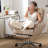 Multi-gear adjustable microfiber leather chair-112299926