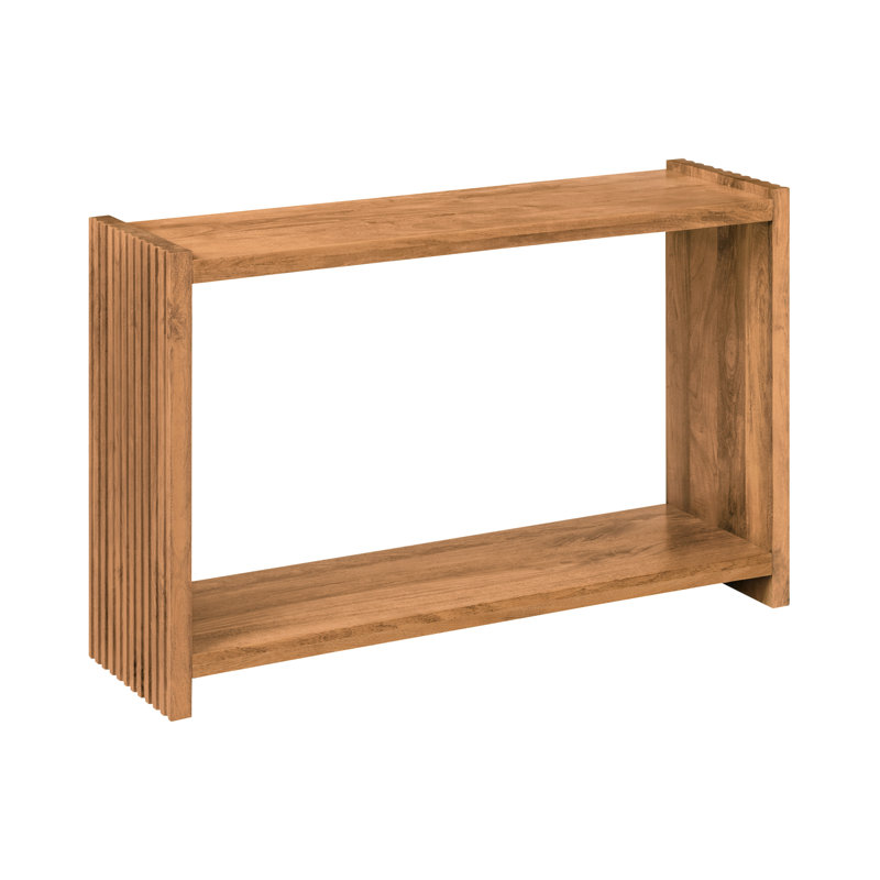Console en bois massif 48 po Nerys, Mid Tone Honey