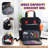 Hearth and Harbor Crochet Kit - Includes Backpack, Polyester Crochet Yarn, Hooks, Tutorials and More