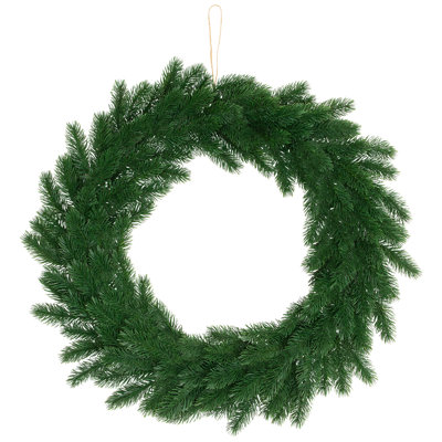Evergreen Pine Artificial Christmas Wreath - 24" - Unlit